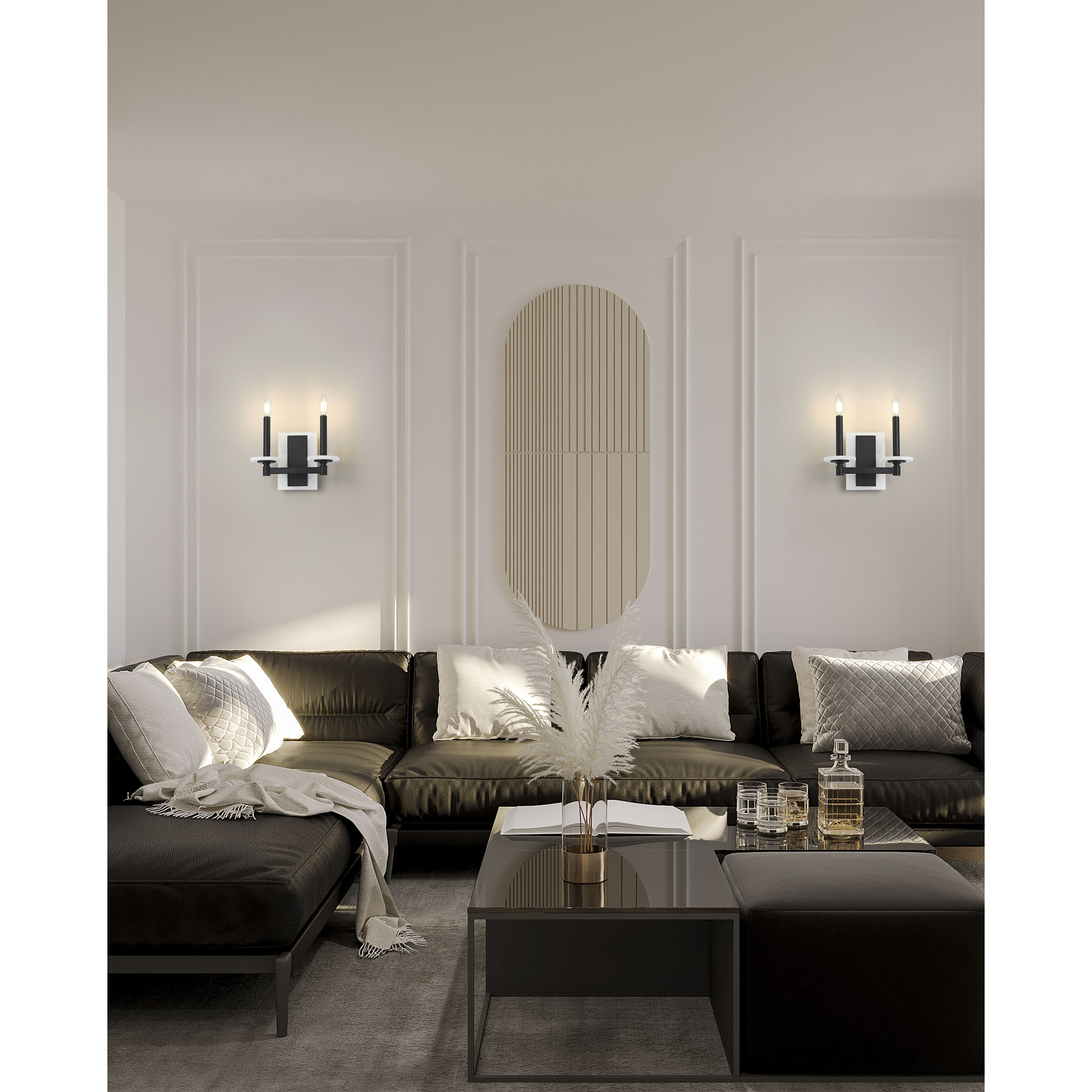 Kaden Wall Sconce Wall Light in Matte Black