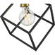 Vertical 1 Light 11.25 inch Bronze and Olde Brass Pendant Ceiling Light