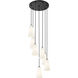 Farrell 7 Light 18 inch Matte Black Chandelier Ceiling Light