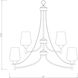 Joliet 9 Light 31 inch Matte Black Chandelier Ceiling Light