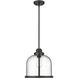 Burren 1 Light 12.25 inch Matte Black Pendant Ceiling Light