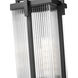 Fortis 3 Light 126.5 inch Sand Black Outdoor Post Mounted Fixture