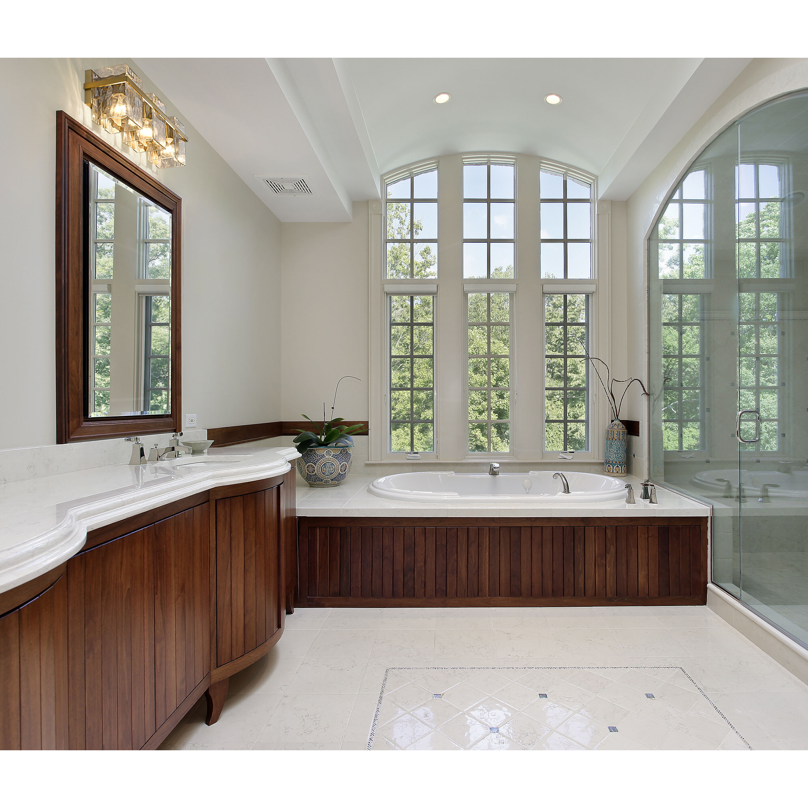 Bennington 3 Light 22.25 inch Modern Gold Vanity Wall Light