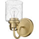 Kinsley 1 Light 5.25 inch Heirloom Gold Wall Sconce Wall Light
