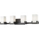 Peak LED 30.75 inch Bronze Vanity Wall Light