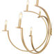 Cordelia 12 Light 48 inch Modern Gold Chandelier Ceiling Light