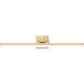Liam LED 32 inch Modern Gold Vanity Wall Light