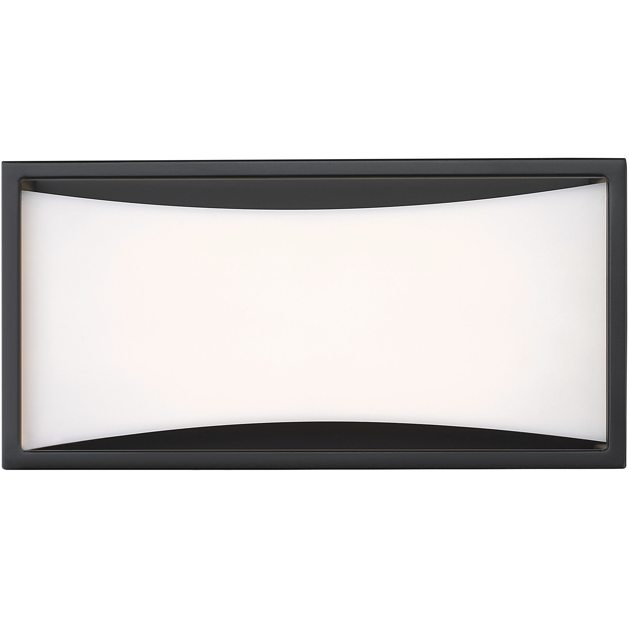 Baden LED 10 inch Matte Black Vanity Wall Light