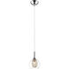 Auge 1 Light 6 inch Chrome Pendant Ceiling Light