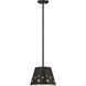 Katie 1 Light 12 inch Matte Black Pendant Ceiling Light