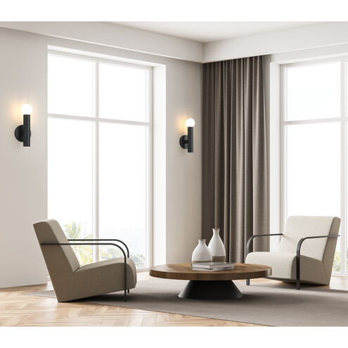 Stari Wall Sconce Wall Light in Matte Black