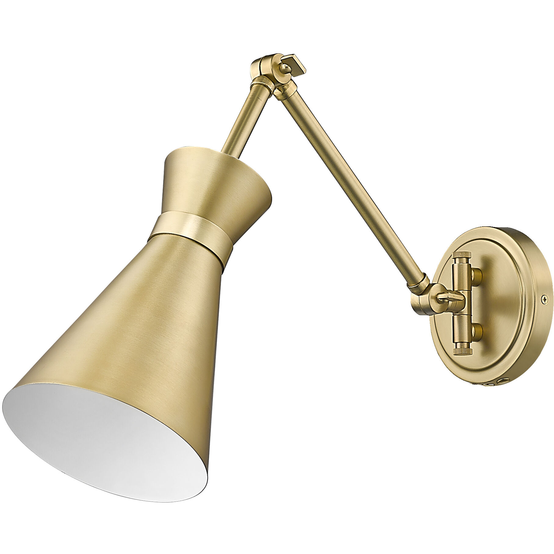 Soriano 1 Light 6.25 inch Modern Gold Wall Sconce Wall Light