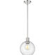 Margo 1 Light 9.75 inch Polished Nickel Pendant Ceiling Light