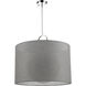 Arosia 1 Light 24 inch Chrome Pendant Ceiling Light