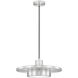 Ludo LED 16 inch Brushed Nickel Pendant Ceiling Light