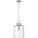 Kinsley 1 Light 12 inch Brushed Nickel Pendant Ceiling Light
