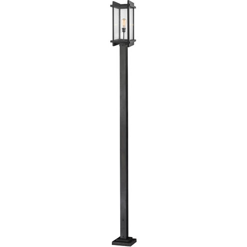 Fallow 1 Light 118 inch Black Outdoor Post Mounted Fixture