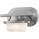 Optum LED 8 inch Brushed Nickel Wall Sconce Wall Light