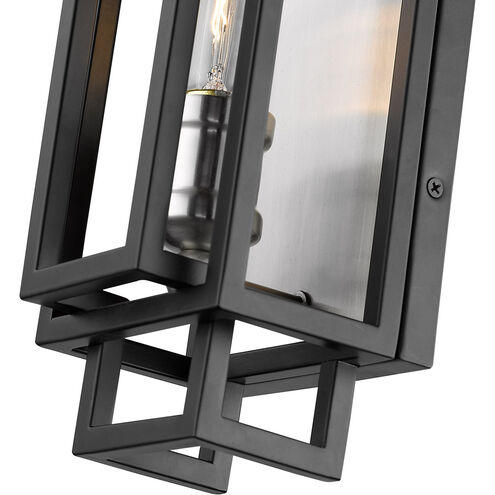 Titania 1 Light 5 inch Black/Brushed Nickel Wall Sconce Wall Light