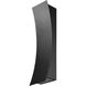 Landrum LED 18 inch Black Outdoor Wall Light