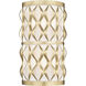 Harden 2 Light 8 inch Modern Gold Wall Sconce Wall Light