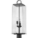 Sana 3 Light 26.5 inch Black Outdoor Post Mount Fixture