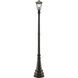 Talbot 1 Light 96.75 inch Oil Rubbed Bronze Outdoor Post Mounted Fixture