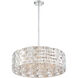 Aludra 7 Light 24 inch Chrome Chandelier Ceiling Light