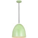 Z-Studio 1 Light 12 inch Mint Pendant Ceiling Light