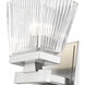Astor 1 Light 5.75 inch Brushed Nickel Wall Sconce Wall Light