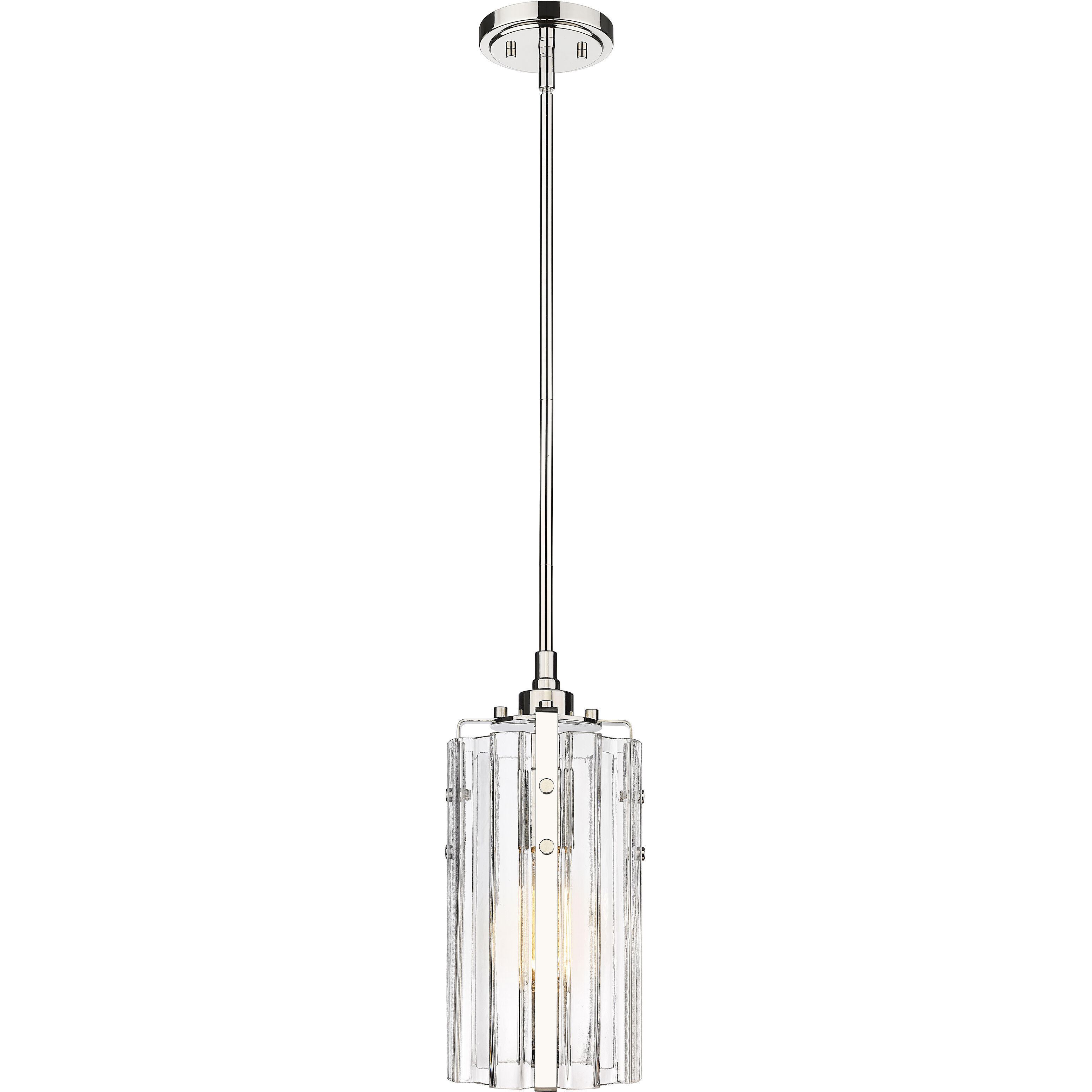 Alverton 1 Light 5.5 inch Polished Nickel Pendant Ceiling Light
