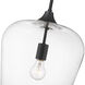 Joliet 1 Light 12 inch Matte Black Pendant Ceiling Light