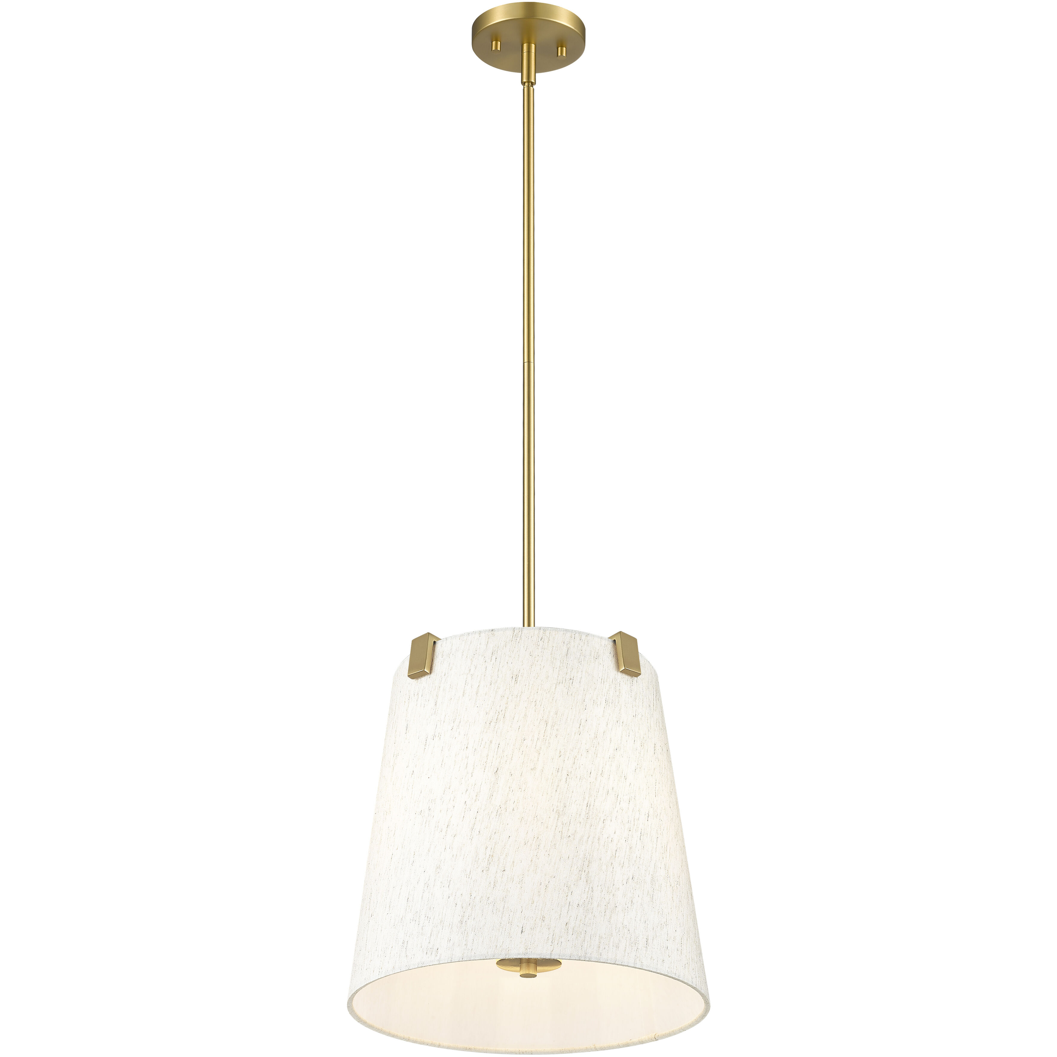 Weston 3 Light 13 inch Modern Gold Pendant Ceiling Light