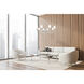 Katerina 8 Light 46 inch Brushed Nickel Chandelier Ceiling Light