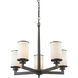 Savannah 5 Light 23.88 inch Olde Bronze Chandelier Ceiling Light