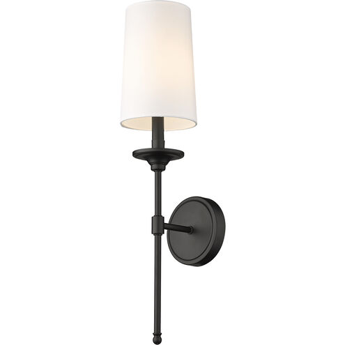Emily Wall Sconce Wall Light in Matte Black