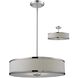 Cameo 3 Light 19.5 inch Chrome Pendant Ceiling Light