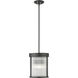 Carnaby 3 Light 10 inch Matte Black Pendant Ceiling Light