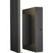Stylet LED 3.75 inch Sand Black Outdoor Wall Light