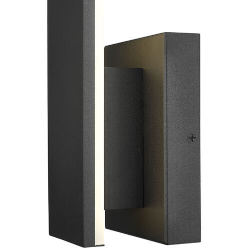 Stylet LED 3.75 inch Sand Black Outdoor Wall Light
