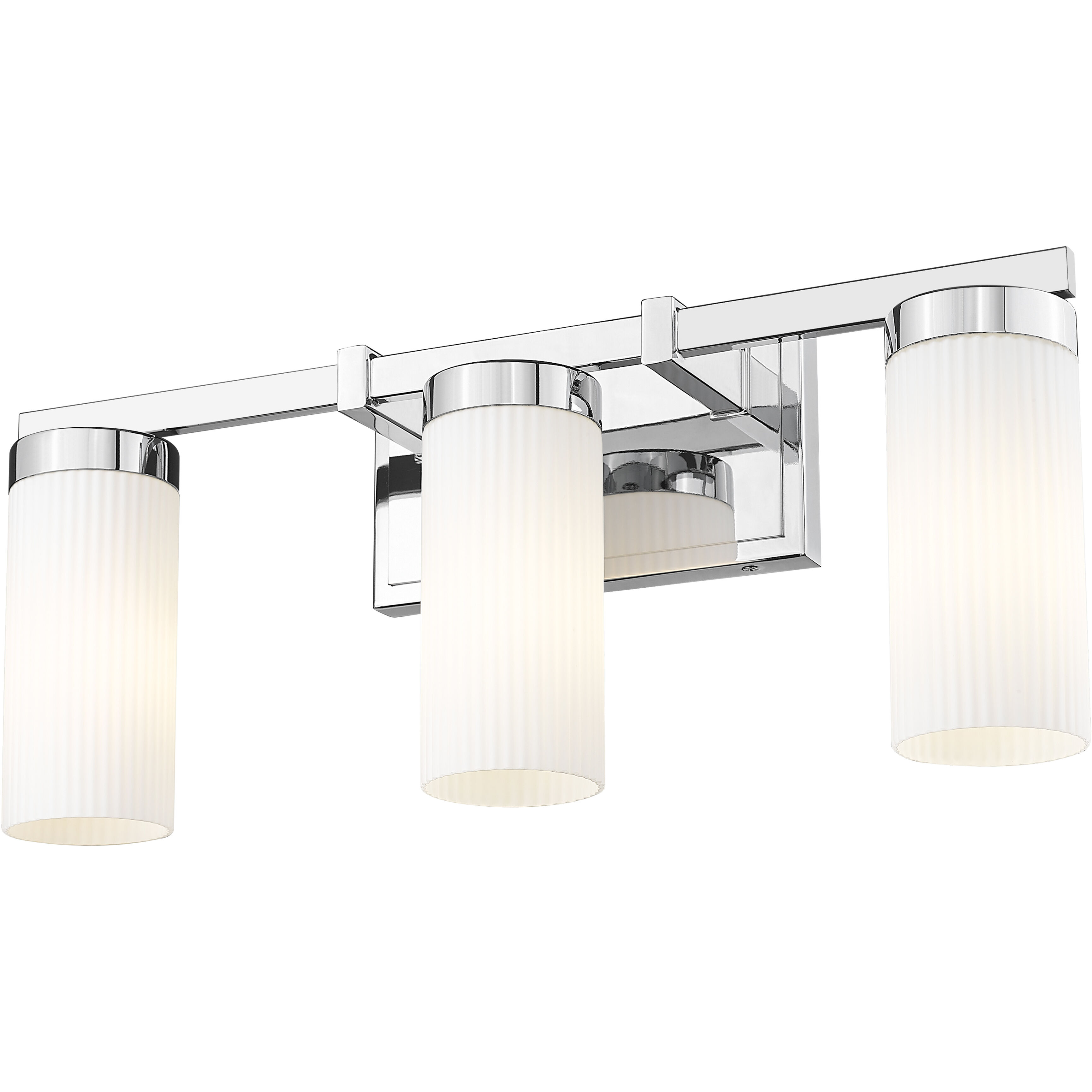 Danica 3 Light 20.5 inch Chrome Bath Vanity Light Wall Light