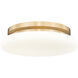 Soleil 1 Light 12.00 inch Flush Mount