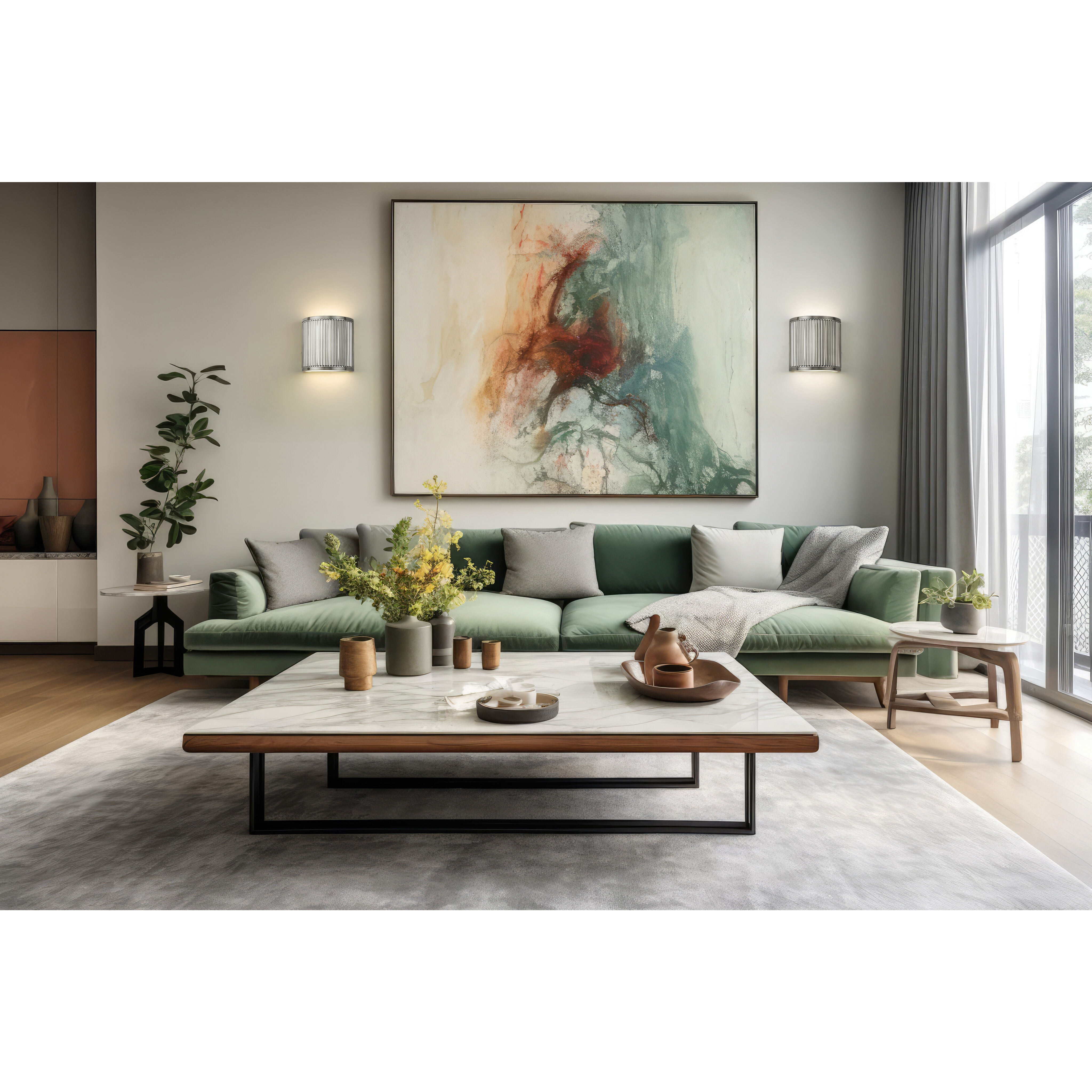 Stari LED 8 inch Brushed Nickel Wall Sconce Wall Light