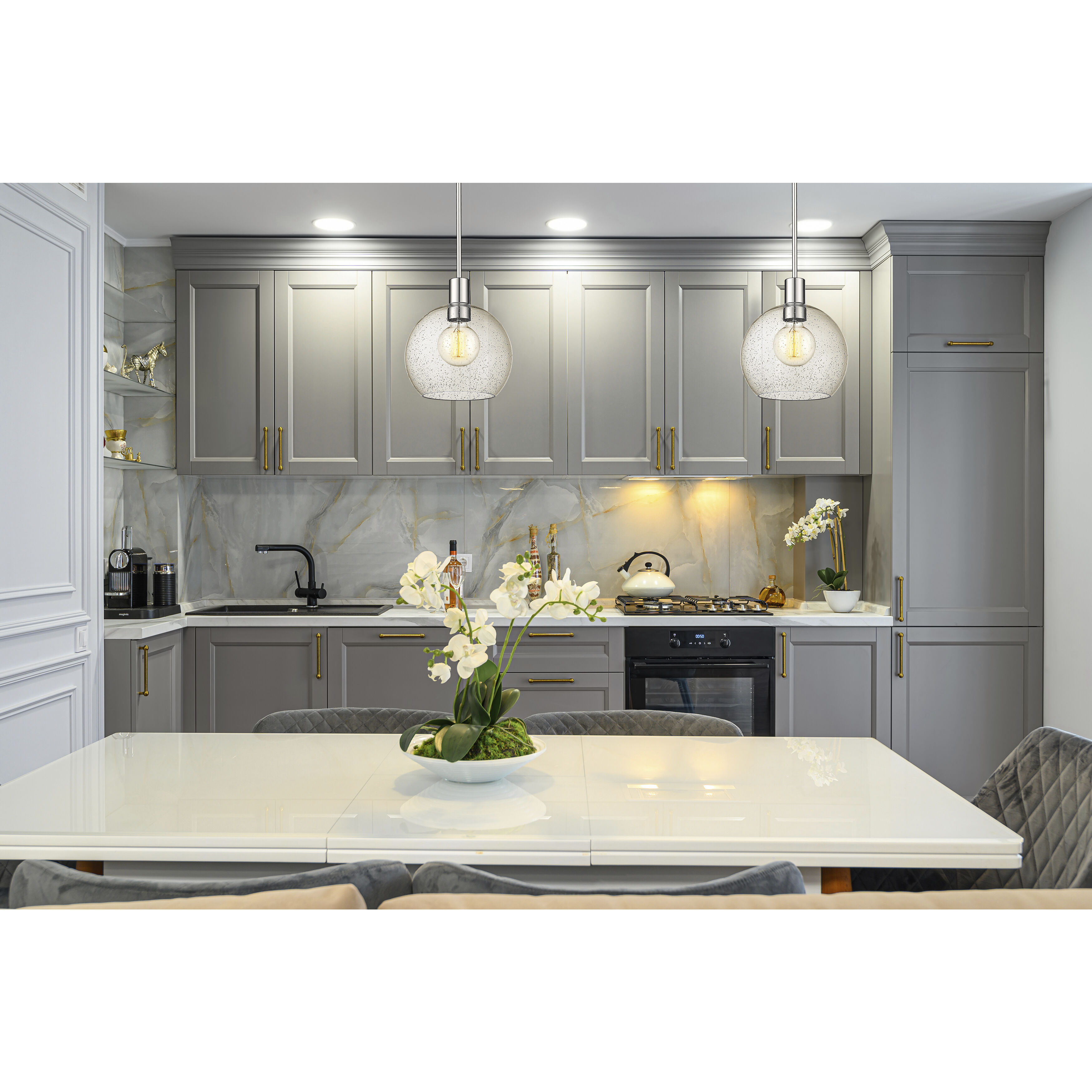 Margo 1 Light 9.75 inch Polished Nickel Pendant Ceiling Light