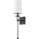 Mia 1 Light 5.5 inch Matte Black Wall Sconce Wall Light