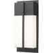 Nyx Outdoor Wall Light in Black, LED
