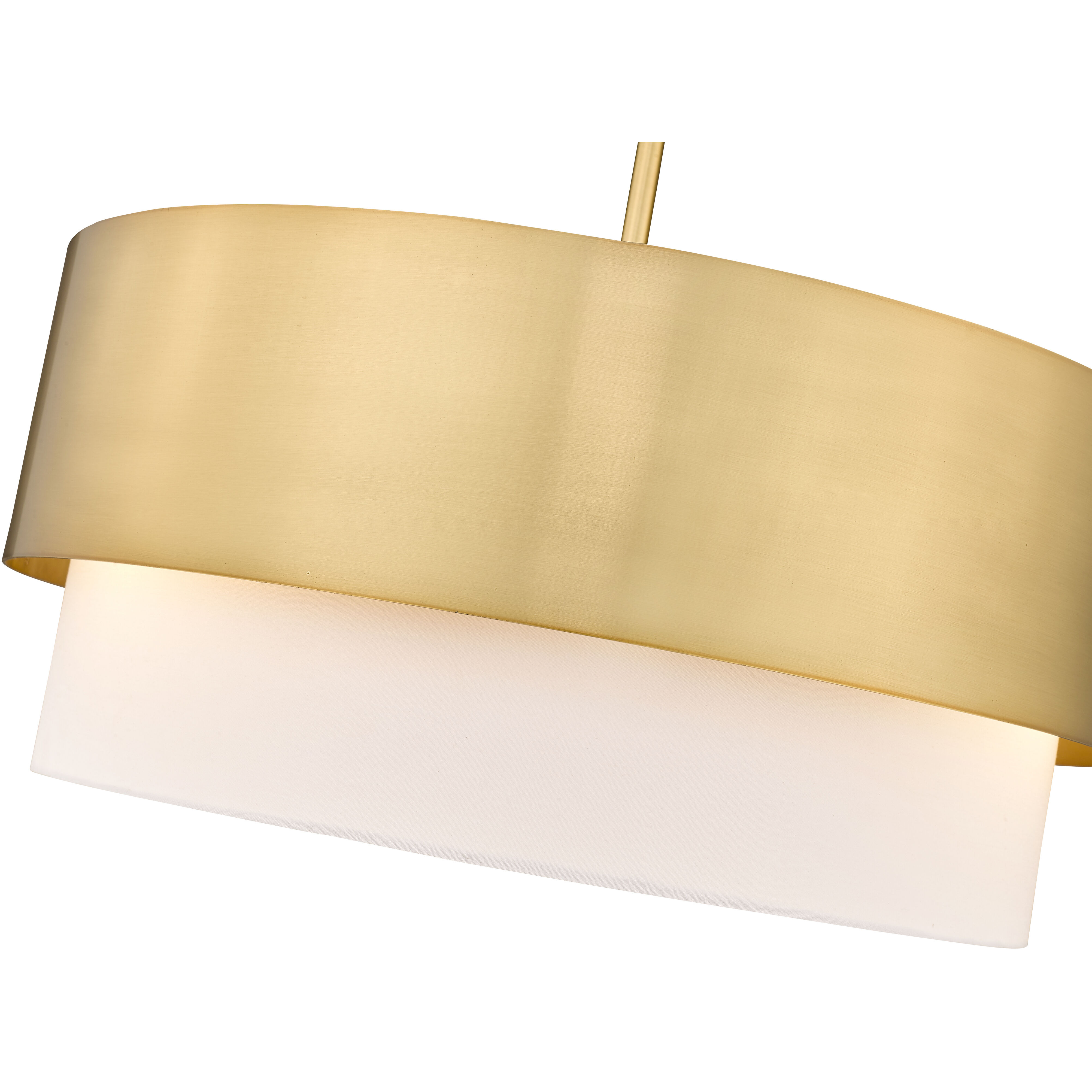 Counterpoint 3 Light 18 inch Modern Gold Pendant Ceiling Light