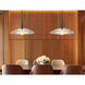Lunelle 1 Light 24 inch Matte Black Pendant Ceiling Light