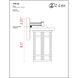 Jordan 1 Light 10.75 inch Black Outdoor Wall Light