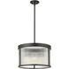 Carnaby 5 Light 18.25 inch Matte Black Pendant Ceiling Light